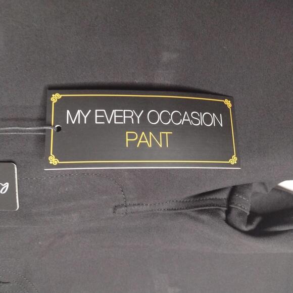 NWT Hunter & Brown Women's Black/My Every Occasion Pants Size Large - Picture 4 of 10